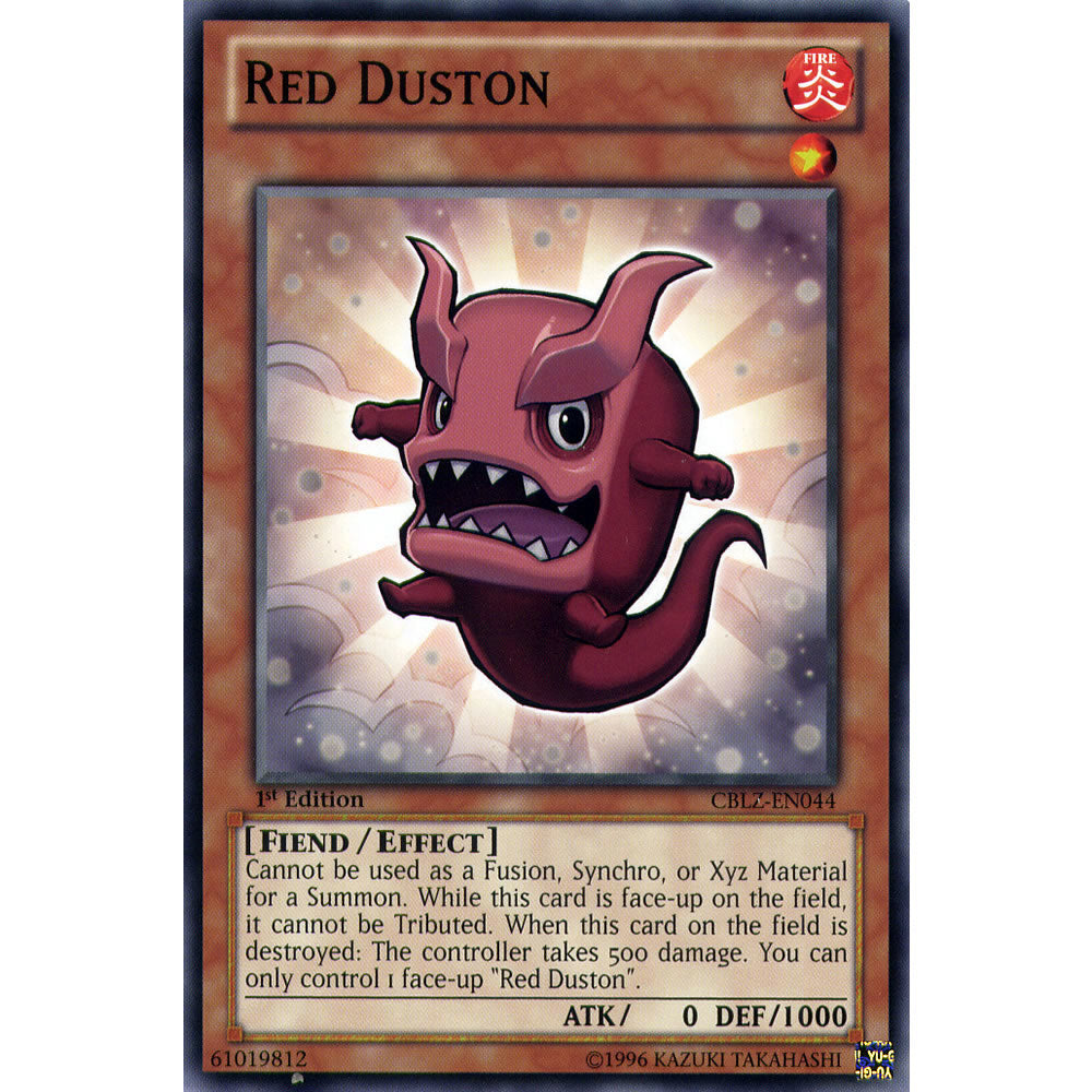 Red Duston CBLZ-EN044 Yu-Gi-Oh! Card from the Cosmo Blazer Set