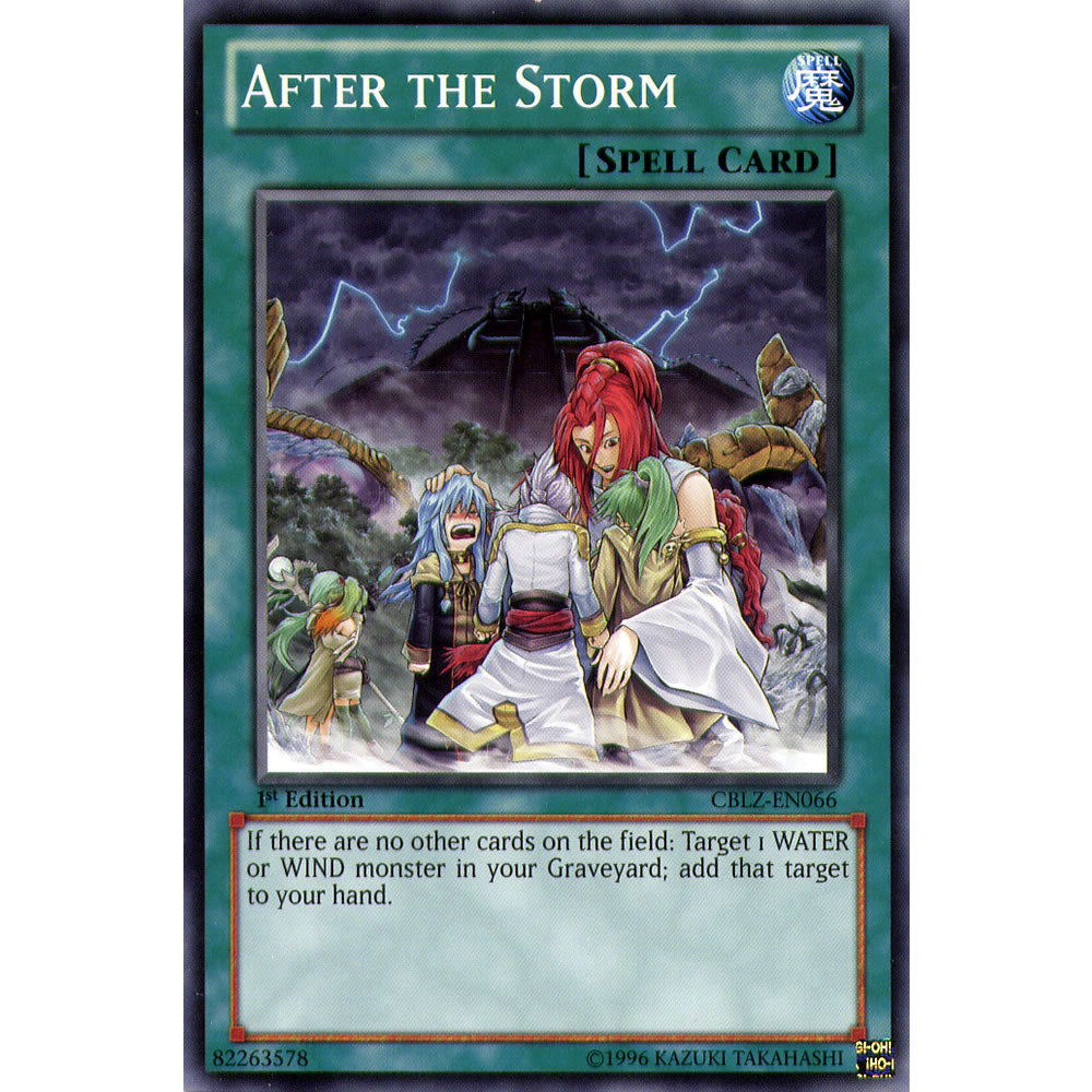 After the Storm CBLZ-EN066 Yu-Gi-Oh! Card from the Cosmo Blazer Set