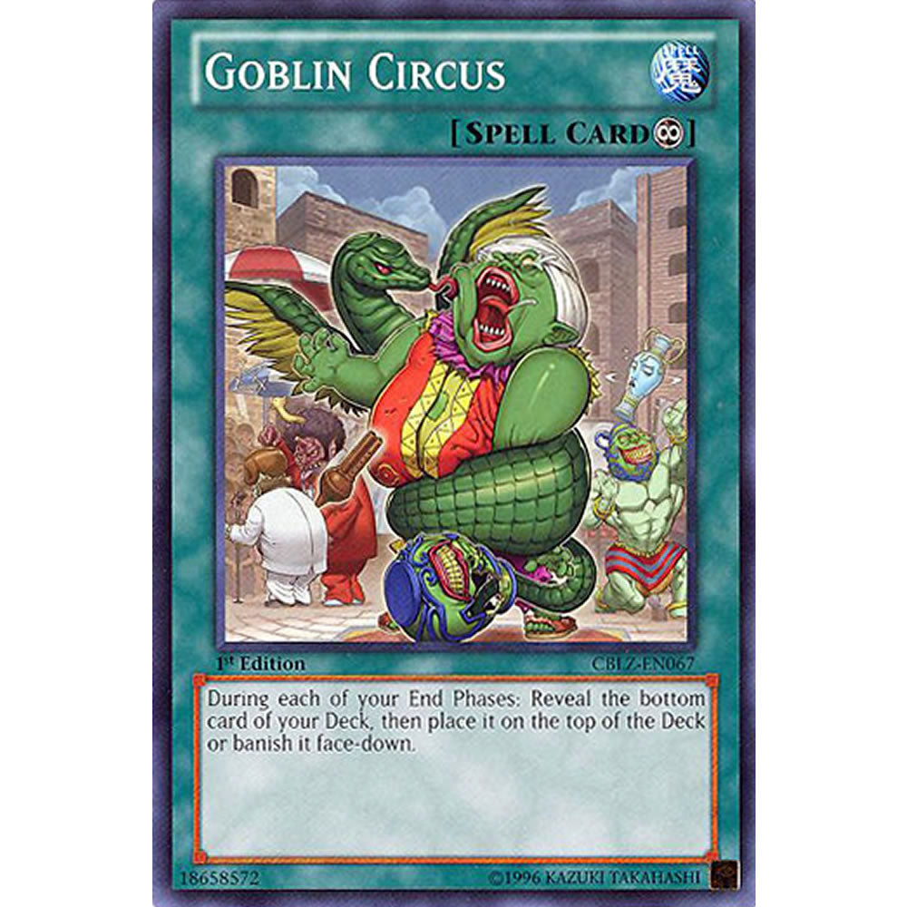 Goblin Circus CBLZ-EN067 Yu-Gi-Oh! Card from the Cosmo Blazer Set