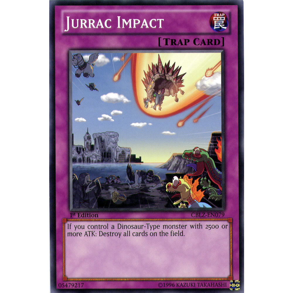 Jurrac Impact CBLZ-EN079 Yu-Gi-Oh! Card from the Cosmo Blazer Set