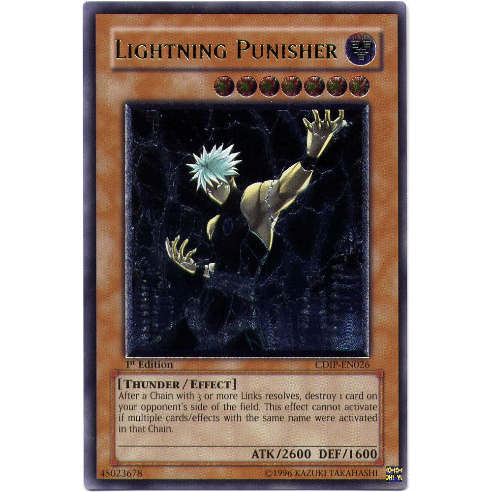 Lightning Punisher CDIP-EN026 Yu-Gi-Oh! Card from the Cyberdark Impact Set