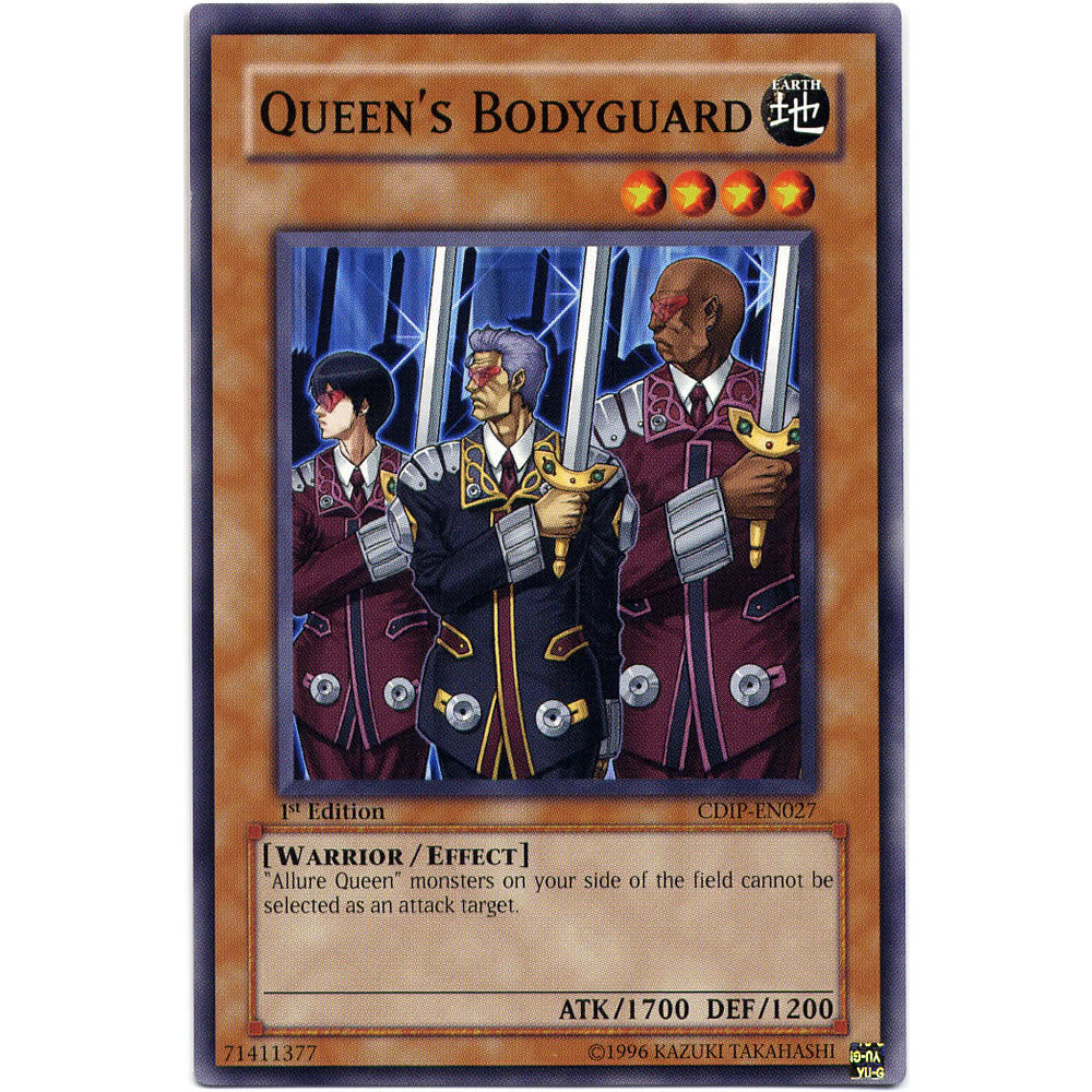 Queen's Bodyguard CDIP-EN027 Yu-Gi-Oh! Card from the Cyberdark Impact Set
