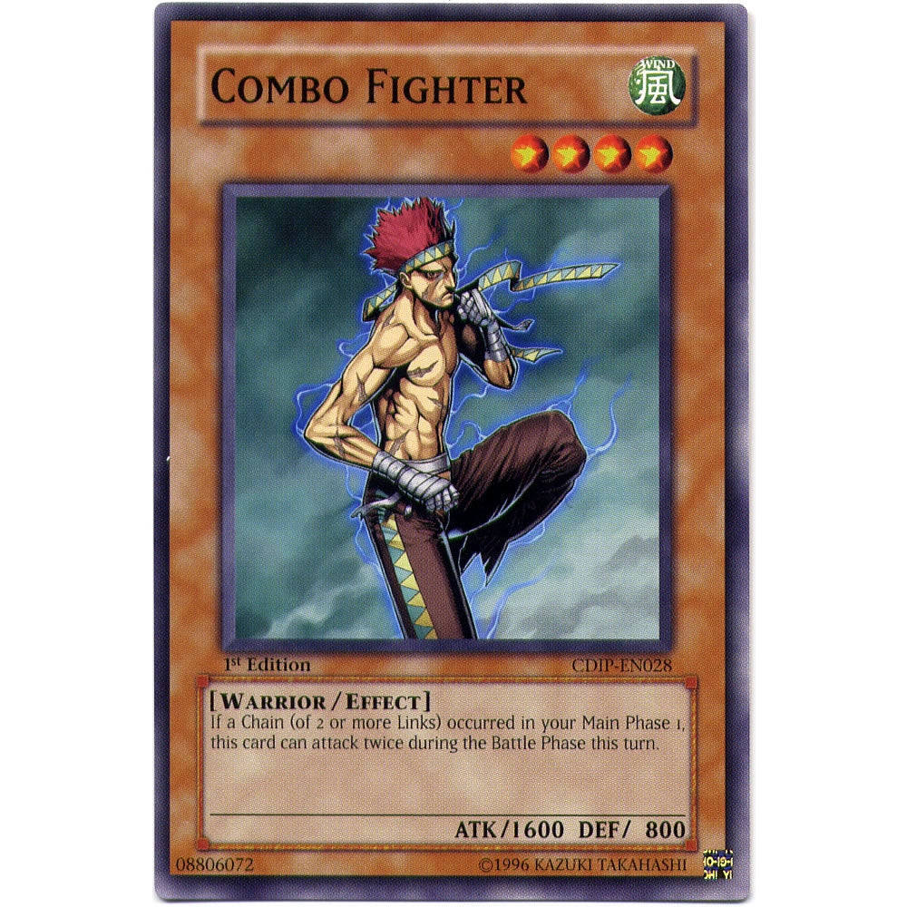 Combo Fighter CDIP-EN028 Yu-Gi-Oh! Card from the Cyberdark Impact Set