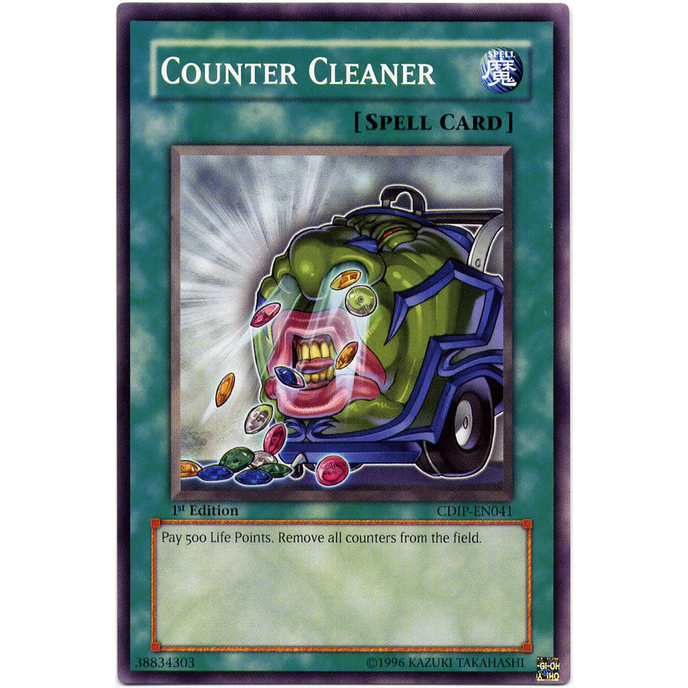 Counter Cleaner CDIP-EN041 Yu-Gi-Oh! Card from the Cyberdark Impact Set