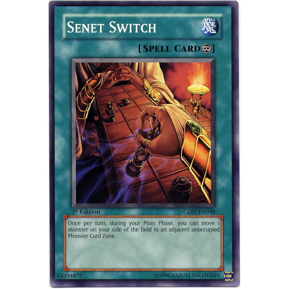 Senet Switch CDIP-EN048 Yu-Gi-Oh! Card from the Cyberdark Impact Set