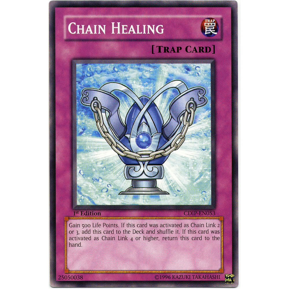 Chain Healing CDIP-EN053 Yu-Gi-Oh! Card from the Cyberdark Impact Set