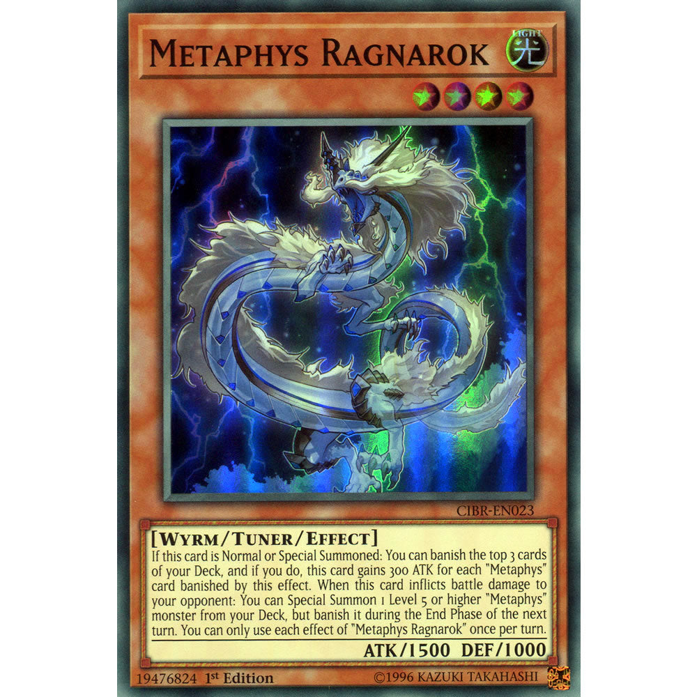 Metaphys Ragnarok CIBR-EN023 Yu-Gi-Oh! Card from the Circuit Break Set