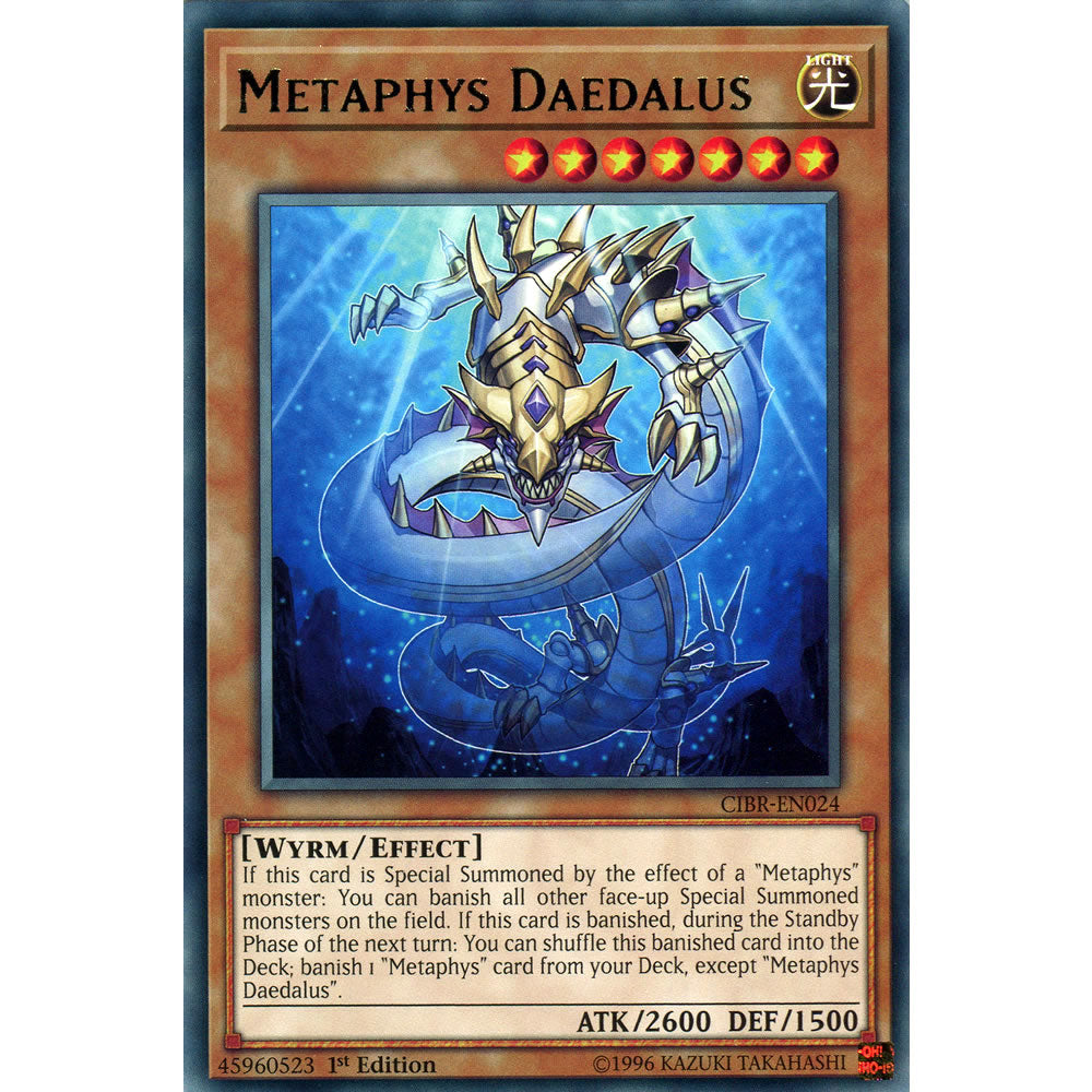 Metaphys Daedalus CIBR-EN024 Yu-Gi-Oh! Card from the Circuit Break Set
