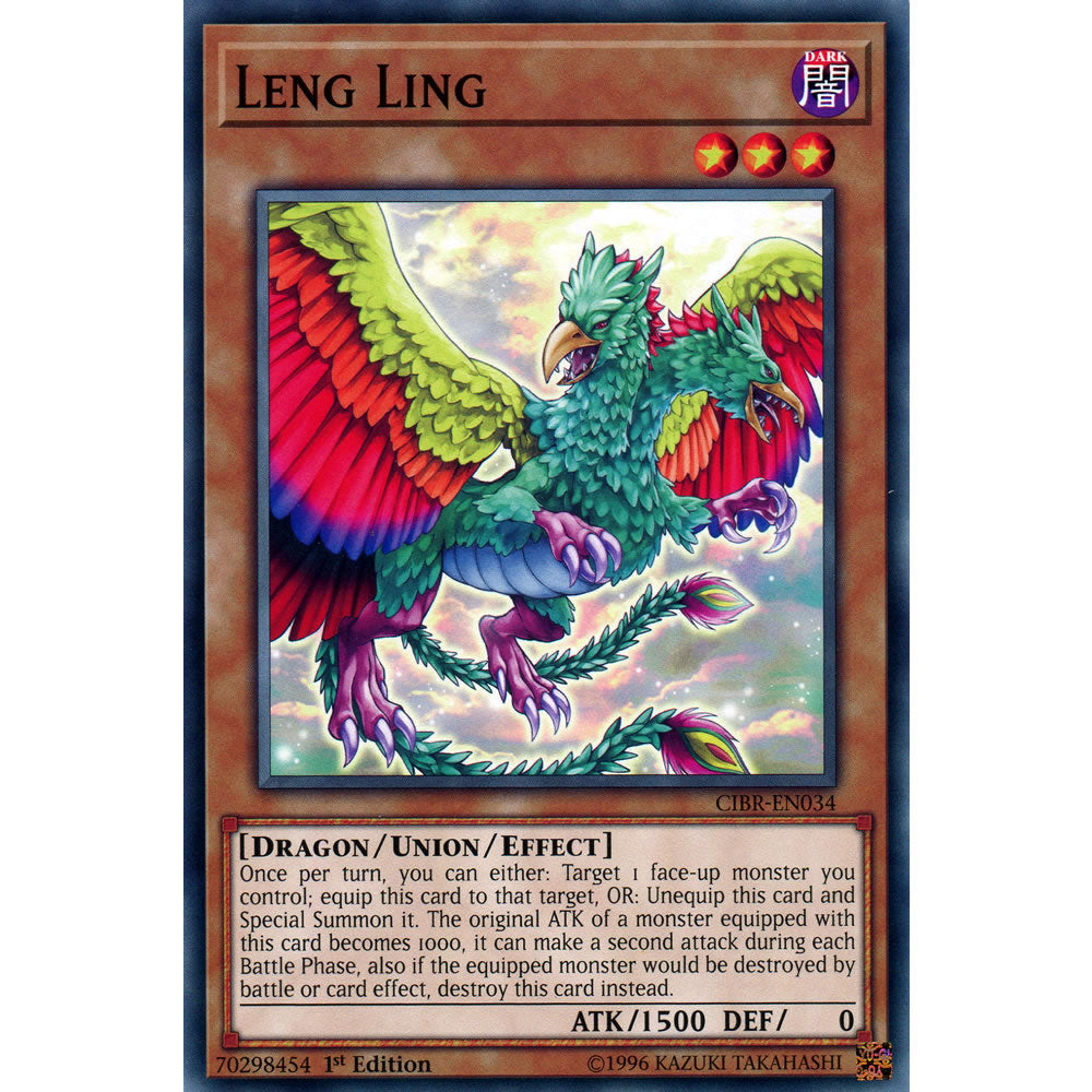 Leng Ling CIBR-EN034 Yu-Gi-Oh! Card from the Circuit Break Set