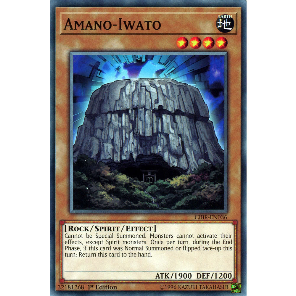 Amano-Iwato CIBR-EN036 Yu-Gi-Oh! Card from the Circuit Break Set