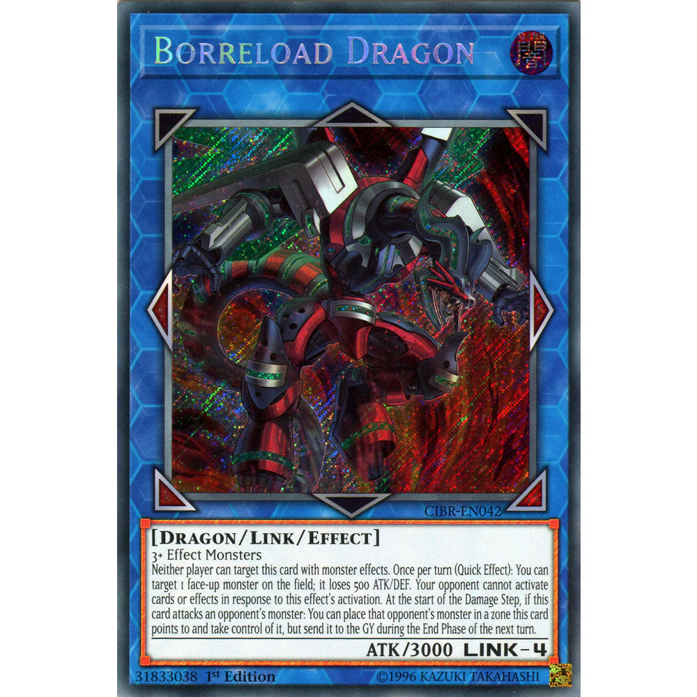 Borreload Dragon CIBR-EN042 Yu-Gi-Oh! Card from the Circuit Break Set