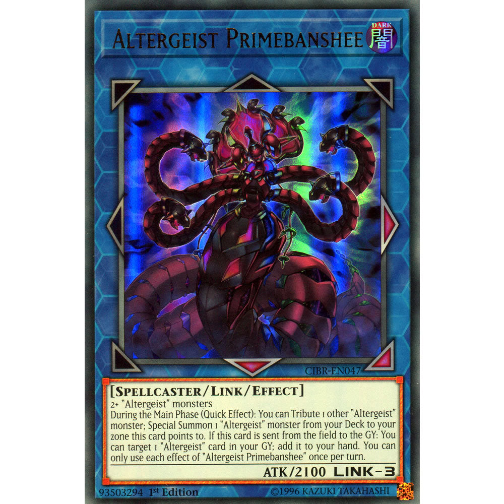 Altergeist Primebanshee CIBR-EN047 Yu-Gi-Oh! Card from the Circuit Break Set