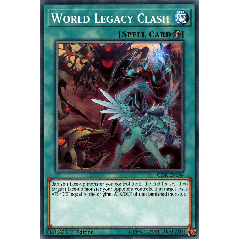 World Legacy Clash CIBR-EN058 Yu-Gi-Oh! Card from the Circuit Break Set