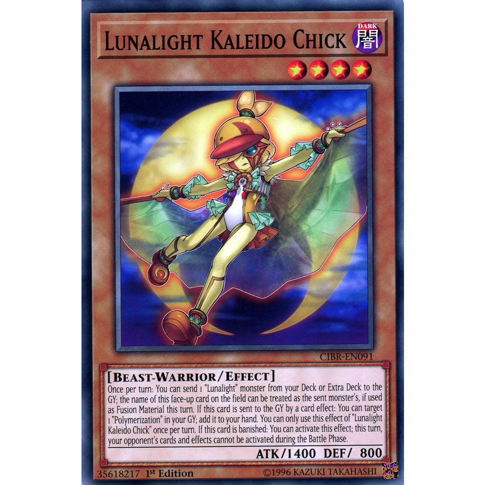 Lunalight Kaleido Chick CIBR-EN091 Yu-Gi-Oh! Card from the Circuit Break Set