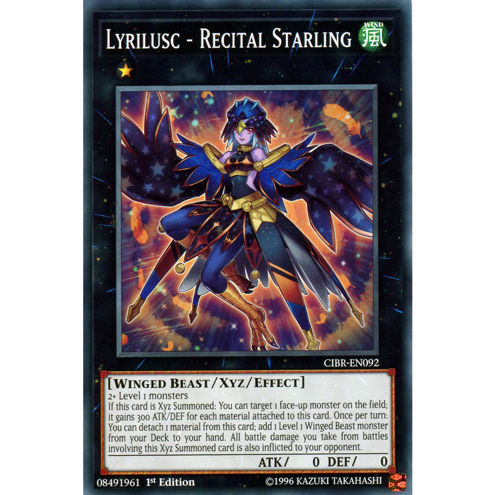Lyrilusc - Recital Starling CIBR-EN092 Yu-Gi-Oh! Card from the Circuit Break Set