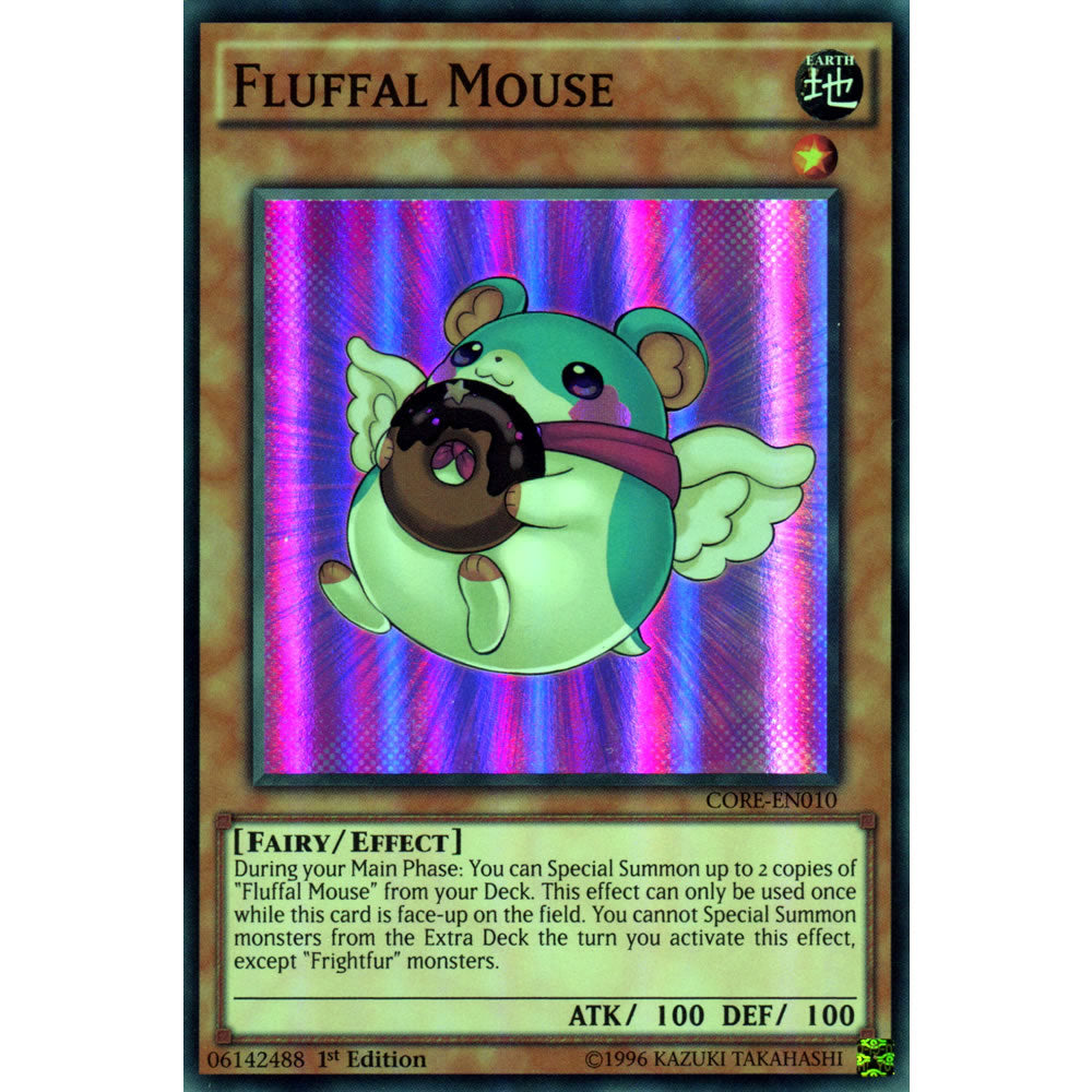 Fluffal Mouse CORE-EN010 Yu-Gi-Oh! Card from the Clash of Rebellions Set