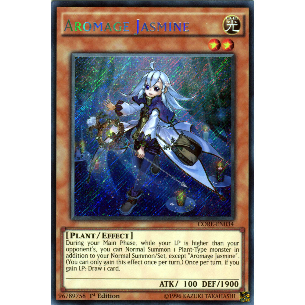 Aromage Jasmine CORE-EN034 Yu-Gi-Oh! Card from the Clash of Rebellions Set