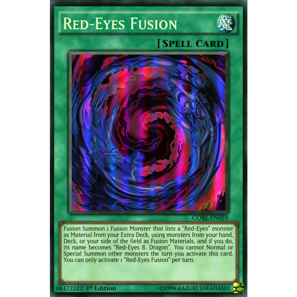 Red-Eyes Fusion CORE-EN059 Yu-Gi-Oh! Card from the Clash of Rebellions Set