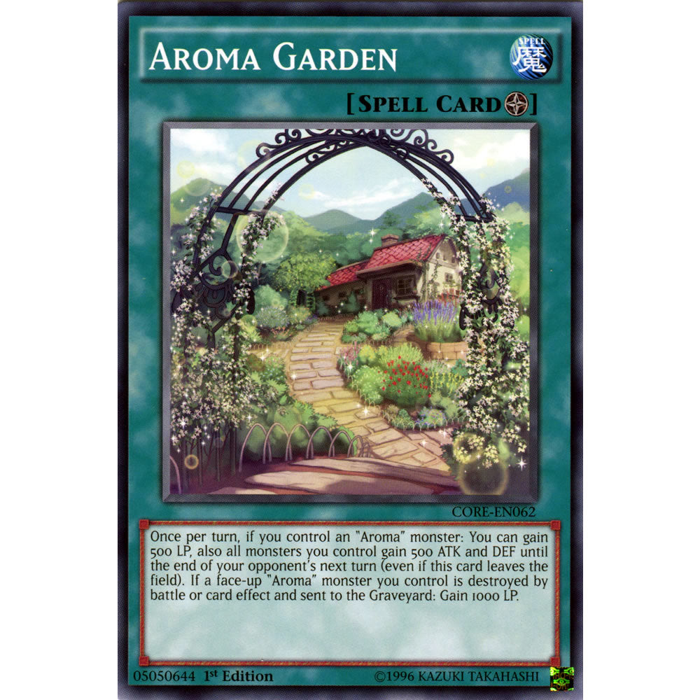 Aroma Garden CORE-EN062 Yu-Gi-Oh! Card from the Clash of Rebellions Set