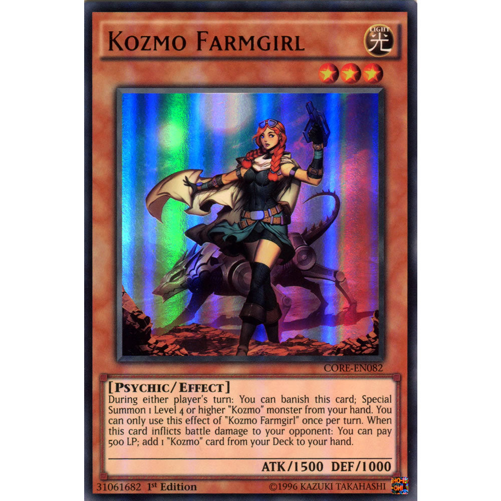Kozmo Farmgirl CORE-EN082 Yu-Gi-Oh! Card from the Clash of Rebellions Set