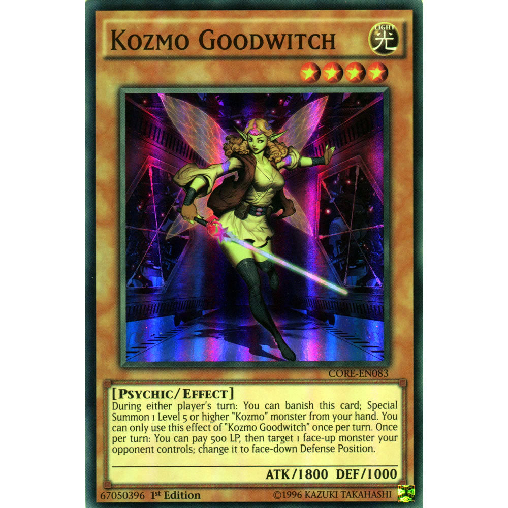 Kozmo Goodwitch CORE-EN083 Yu-Gi-Oh! Card from the Clash of Rebellions Set