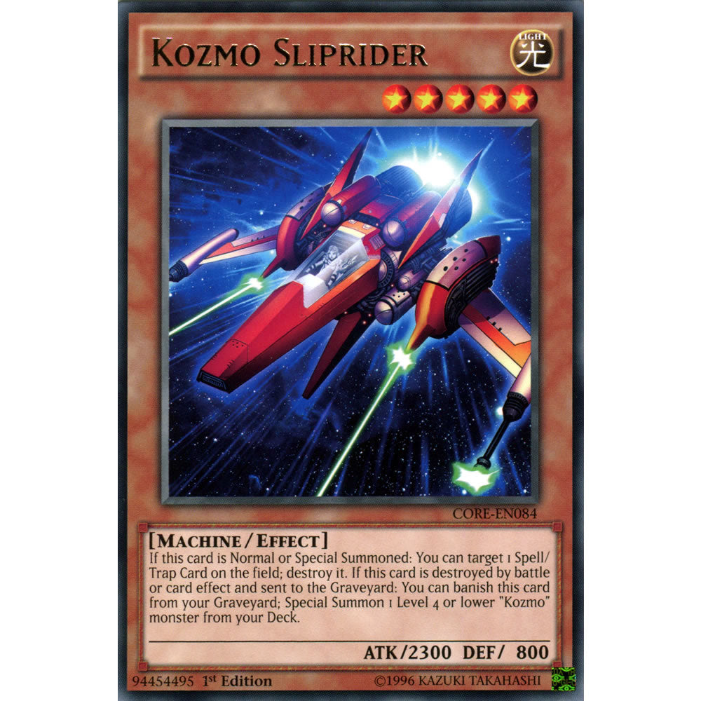 Kozmo Sliprider CORE-EN084 Yu-Gi-Oh! Card from the Clash of Rebellions Set