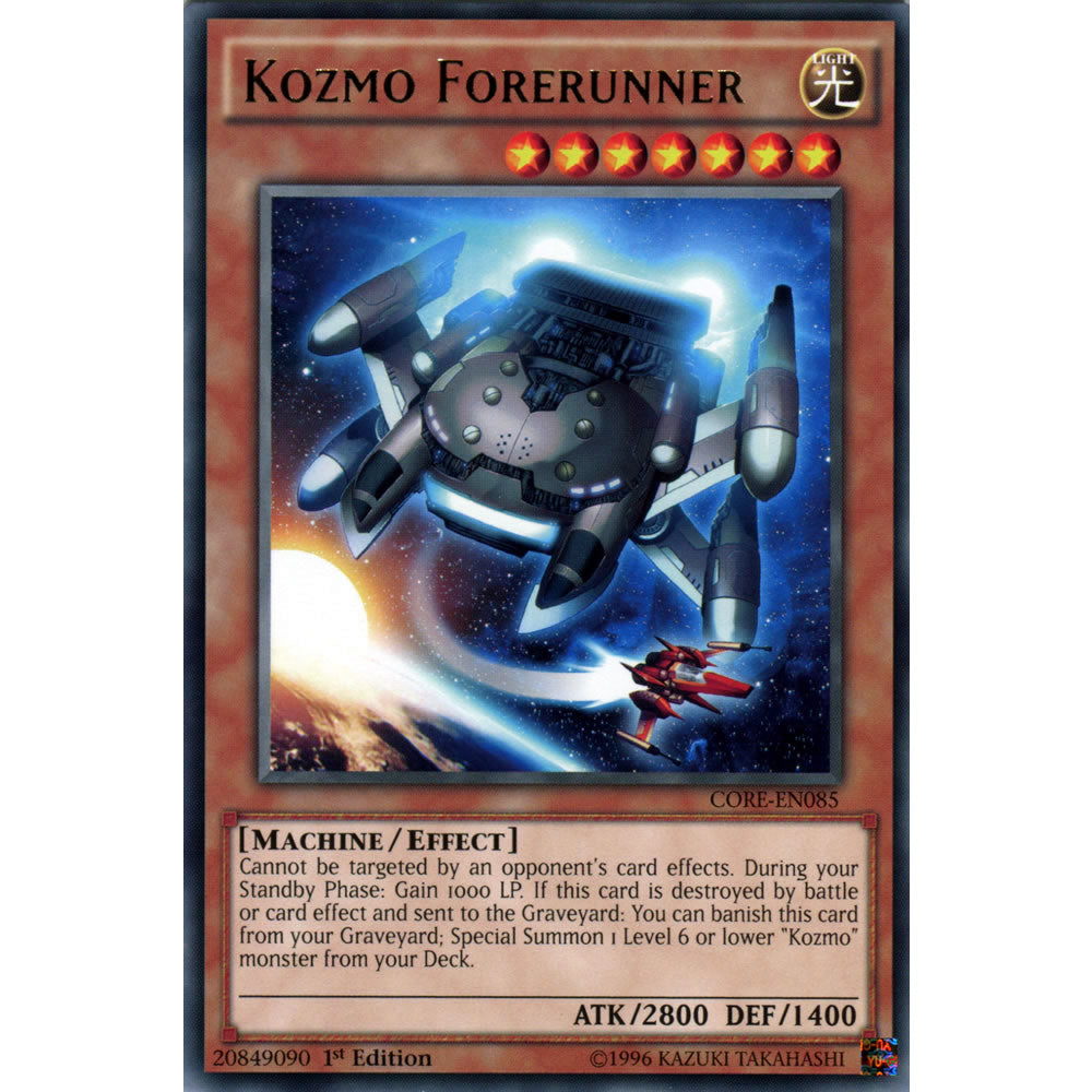 Kozmo Forerunner CORE-EN085 Yu-Gi-Oh! Card from the Clash of Rebellions Set