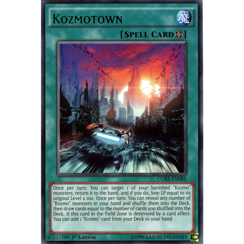 Kozmotown CORE-EN086 Yu-Gi-Oh! Card from the Clash of Rebellions Set