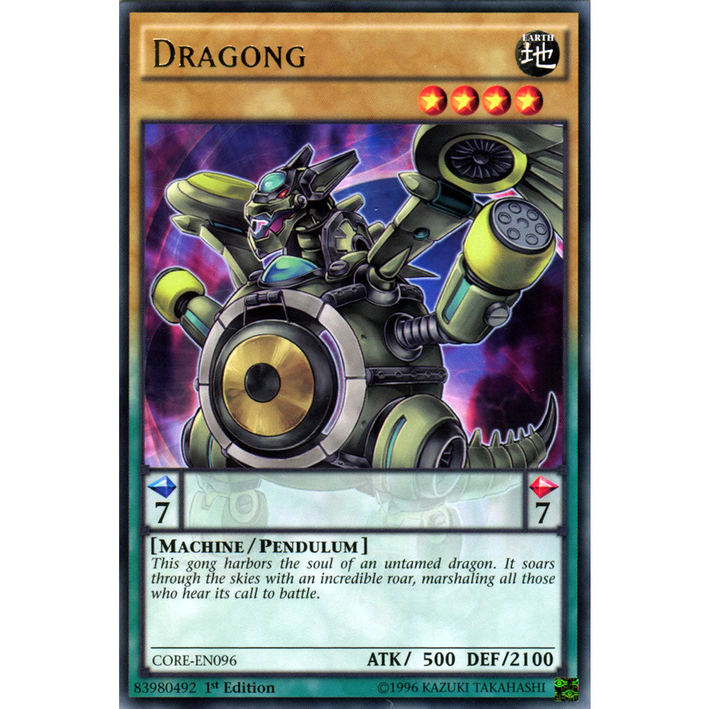 Dragong CORE-EN096 Yu-Gi-Oh! Card from the Clash of Rebellions Set