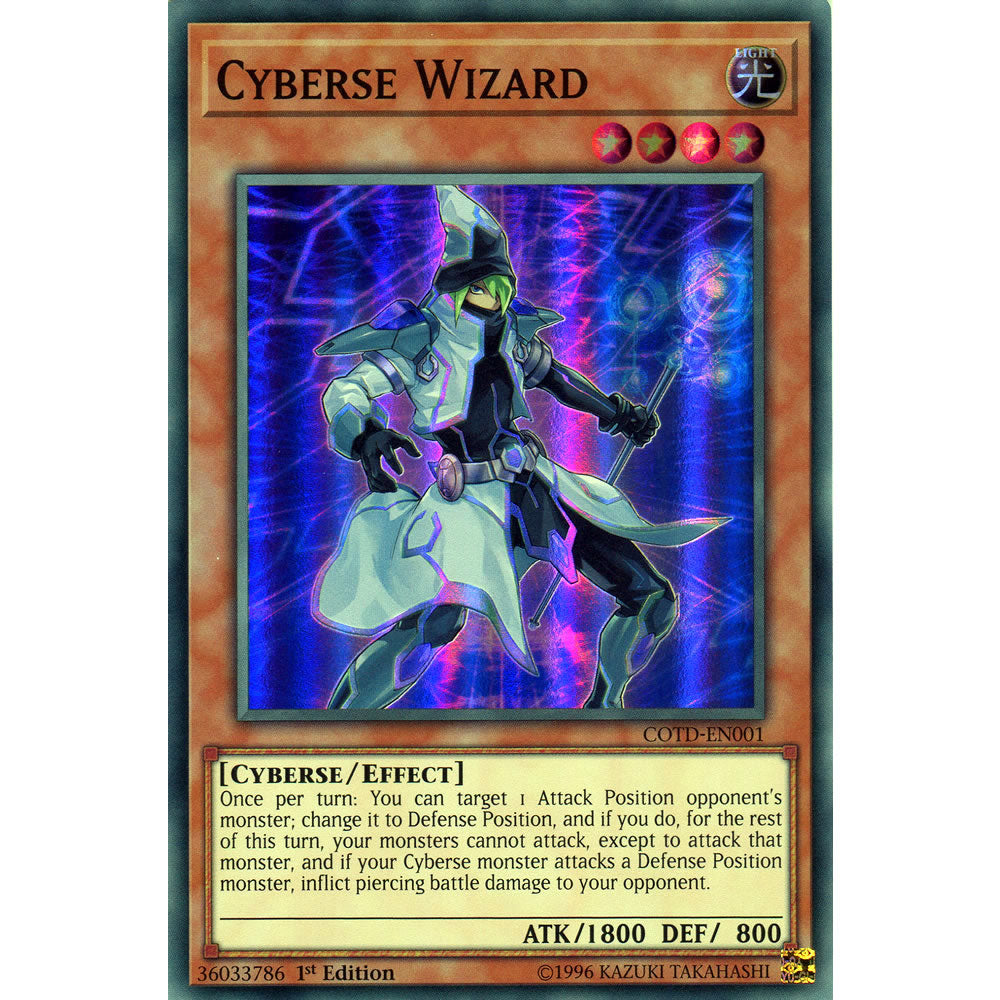 Cyberse Wizard COTD-EN001 Yu-Gi-Oh! Card from the Code of the Duelist Set