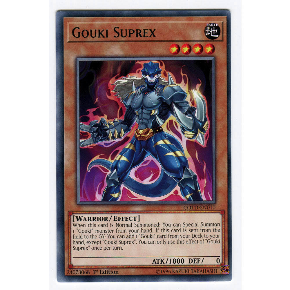 Gouki Suprex COTD-EN010 Yu-Gi-Oh! Card from the Code of the Duelist Set