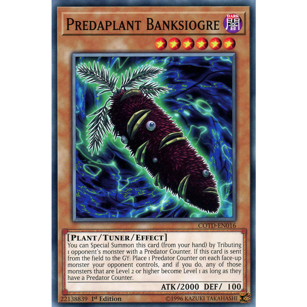 Predaplant Banksia Ogre COTD-EN016 Yu-Gi-Oh! Card from the Code of the Duelist Set