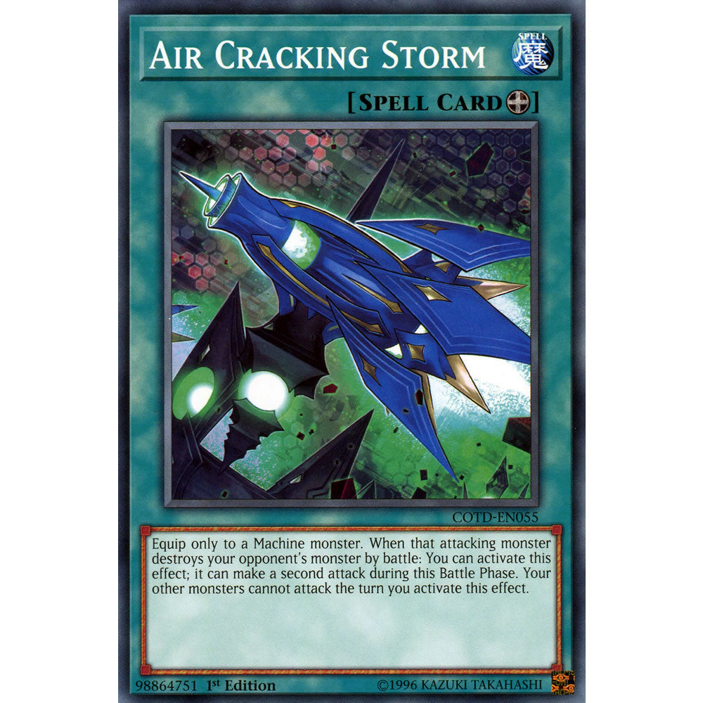 Air Cracking Storm COTD-EN055 Yu-Gi-Oh! Card from the Code of the Duelist Set
