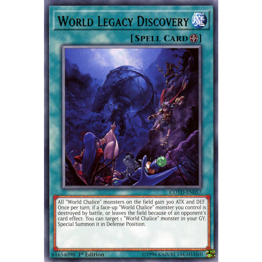 World Legacy Discovery COTD-EN057 Yu-Gi-Oh! Card from the Code of the Duelist Set