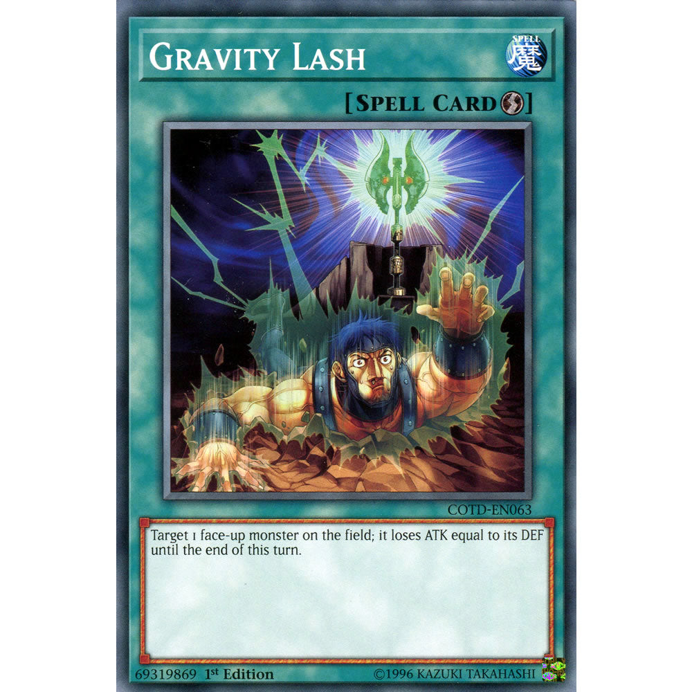 Gravity Lash COTD-EN063 Yu-Gi-Oh! Card from the Code of the Duelist Set
