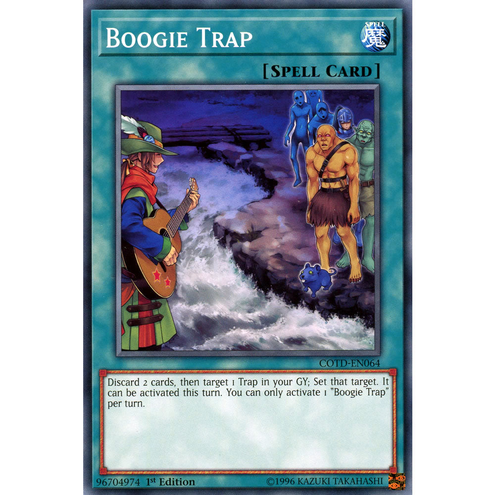 Boogie Trap COTD-EN064 Yu-Gi-Oh! Card from the Code of the Duelist Set