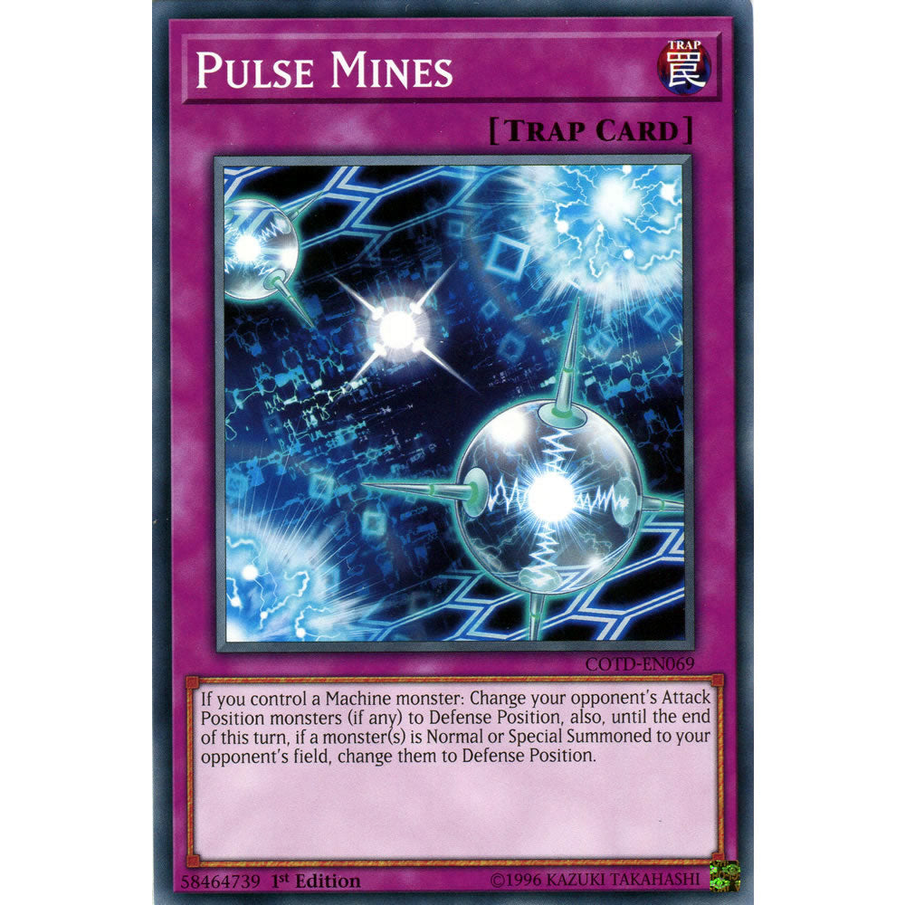 Pulse Mines COTD-EN069 Yu-Gi-Oh! Card from the Code of the Duelist Set