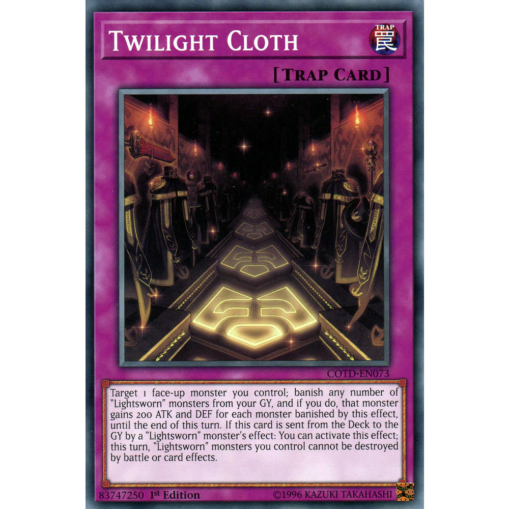 Twilight Cloth COTD-EN073 Yu-Gi-Oh! Card from the Code of the Duelist Set