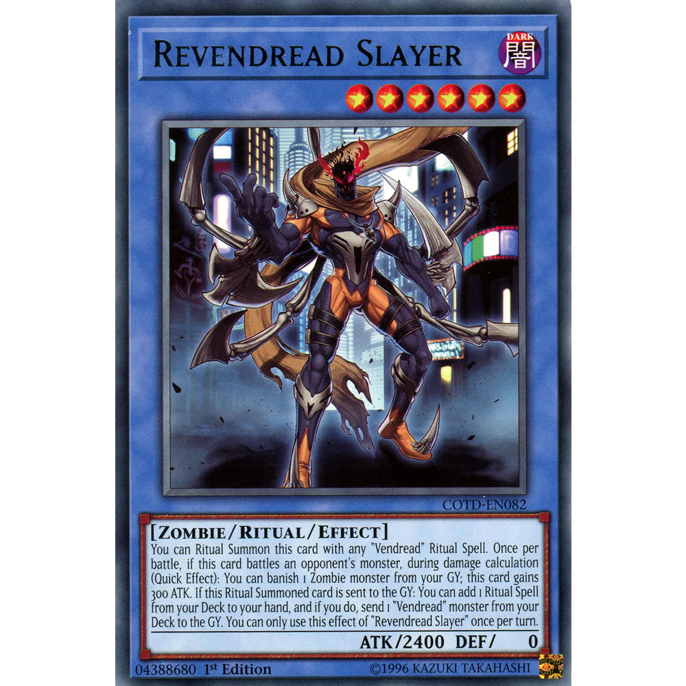 Revendread Slayer COTD-EN082 Yu-Gi-Oh! Card from the Code of the Duelist Set