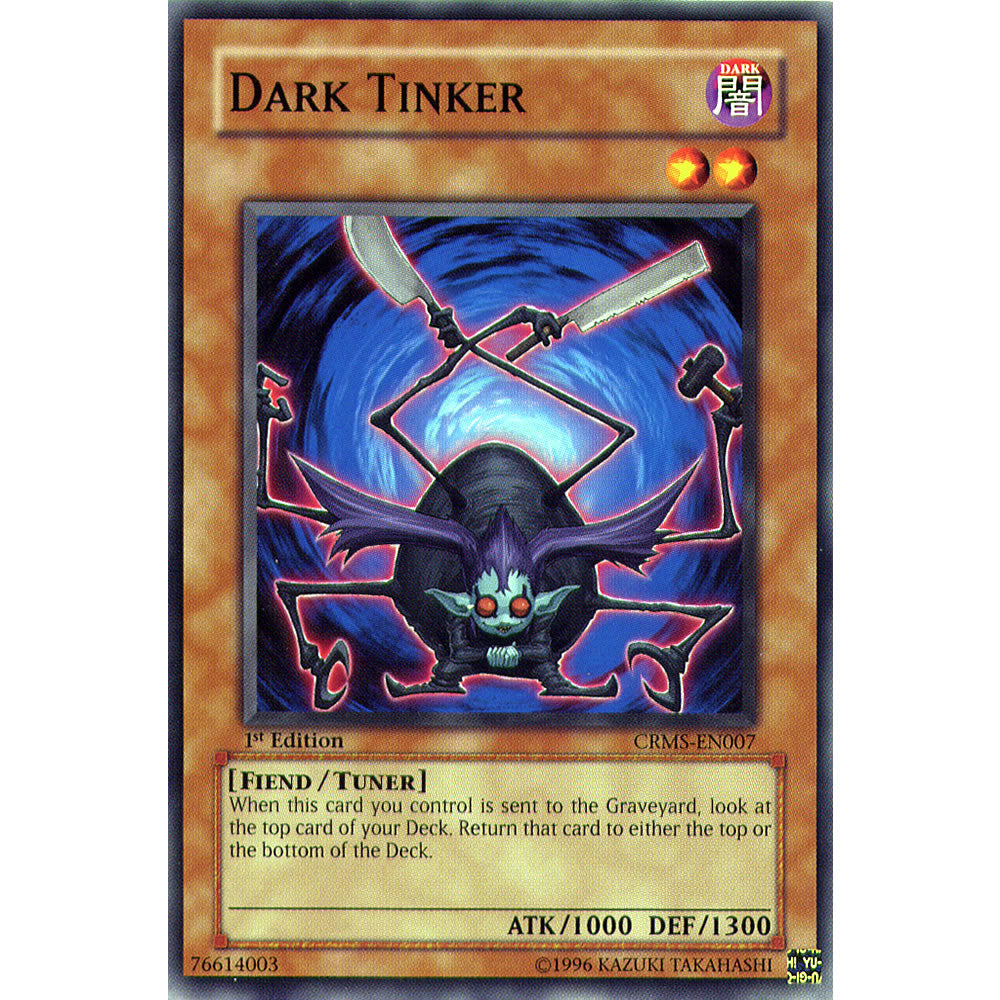 Dark Tinker CRMS-EN007 Yu-Gi-Oh! Card from the Crimson Crisis Set
