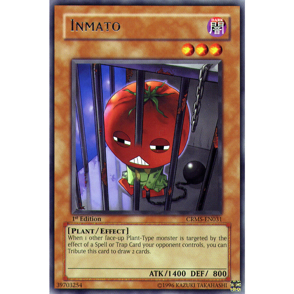 Inmato CRMS-EN031 Yu-Gi-Oh! Card from the Crimson Crisis Set