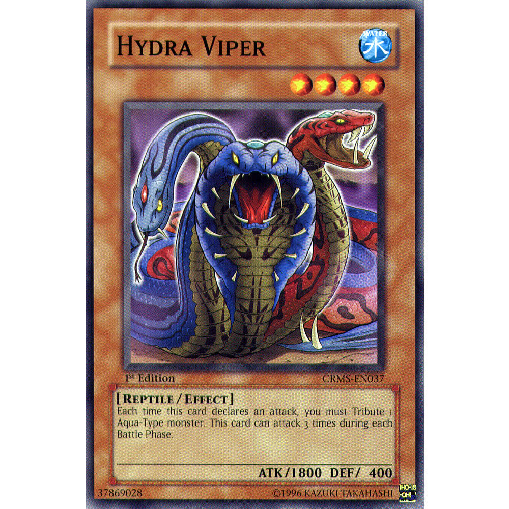 Hydra Viper CRMS-EN037 Yu-Gi-Oh! Card from the Crimson Crisis Set