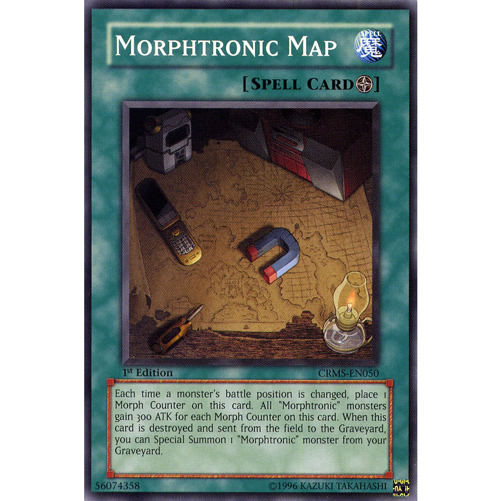 Morphtronic Map CRMS-EN050 Yu-Gi-Oh! Card from the Crimson Crisis Set