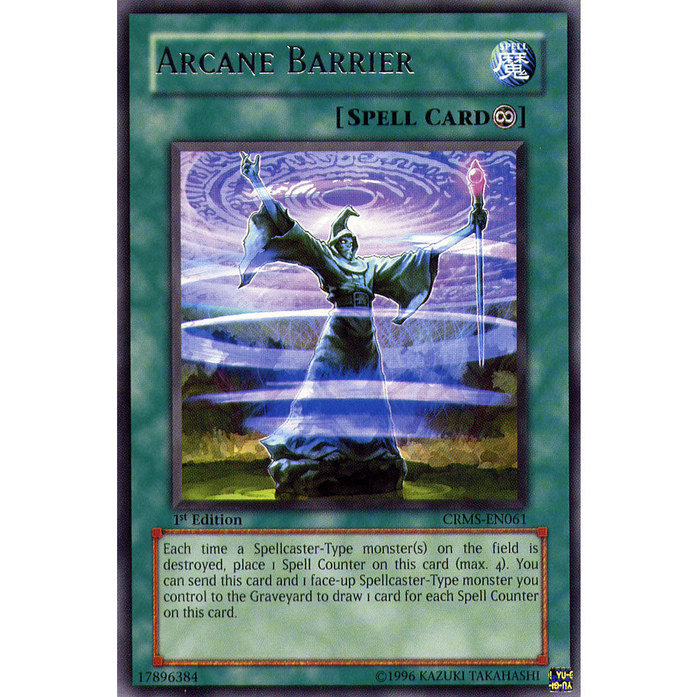 Arcane Barrier CRMS-EN061 Yu-Gi-Oh! Card from the Crimson Crisis Set