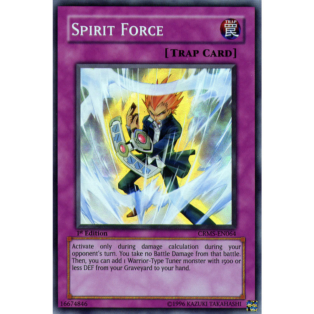 Spirit Force CRMS-EN064 Yu-Gi-Oh! Card from the Crimson Crisis Set