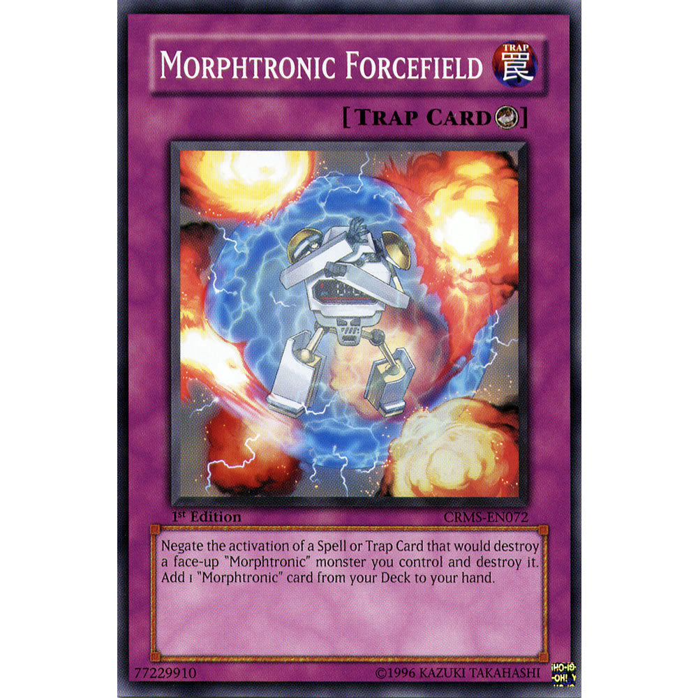 Morphtronic Forcefield CRMS-EN072 Yu-Gi-Oh! Card from the Crimson Crisis Set