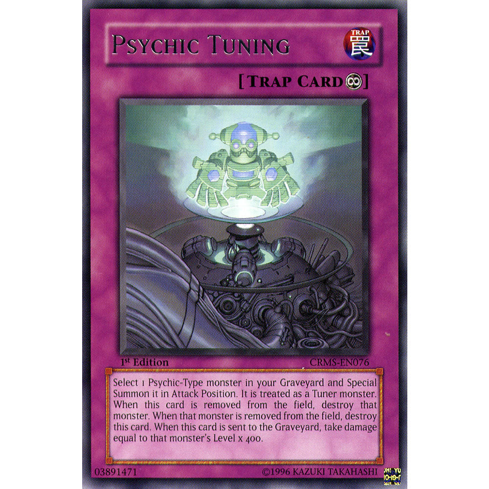 Psychic Tuning CRMS-EN076 Yu-Gi-Oh! Card from the Crimson Crisis Set