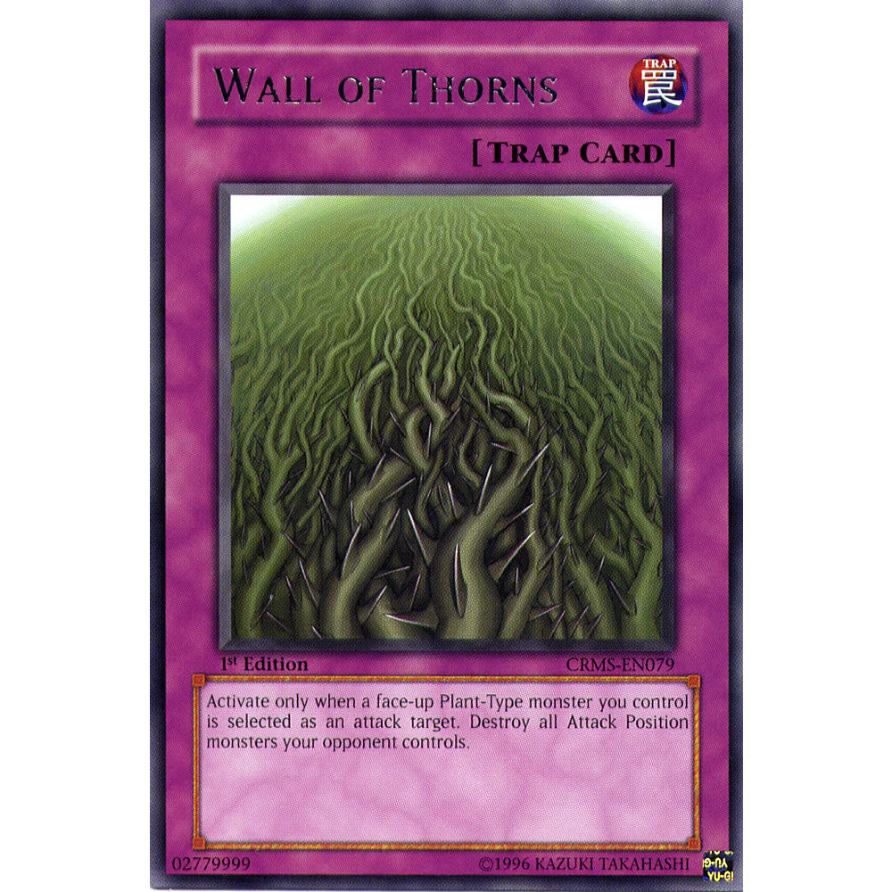 Wall of Thorns CRMS-EN079 Yu-Gi-Oh! Card from the Crimson Crisis Set