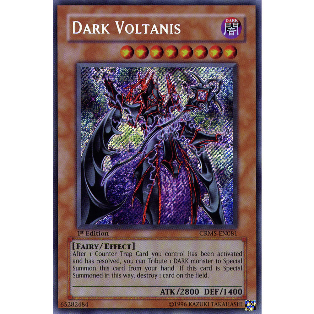 Dark Voltanis CRMS-EN081 Yu-Gi-Oh! Card from the Crimson Crisis Set