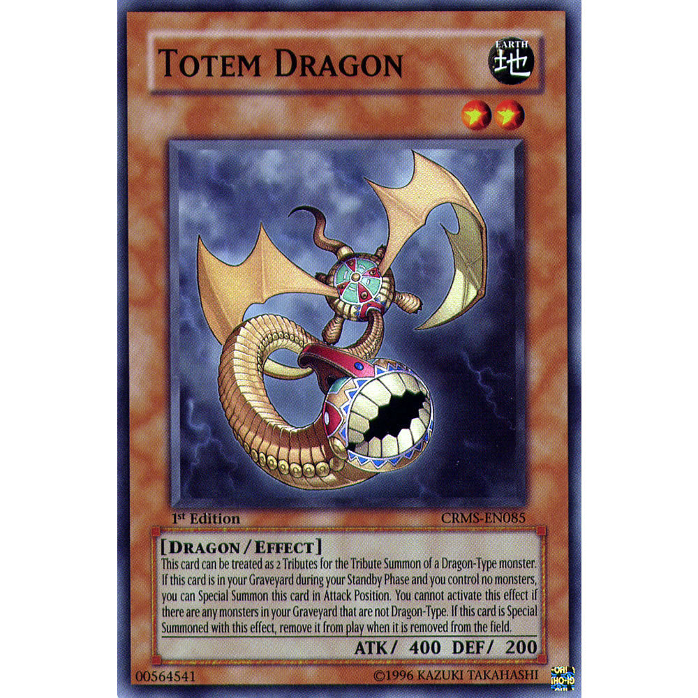 Totem Dragon CRMS-EN085 Yu-Gi-Oh! Card from the Crimson Crisis Set